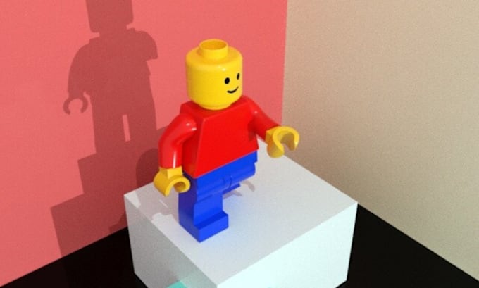 Gig Preview - Create a custom full 3d lego model, lego minifigures, 3d model, lego animation