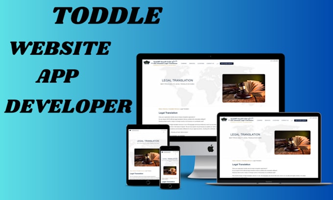 Gig Preview - Design responsive web app no website development with toddle or webstudio