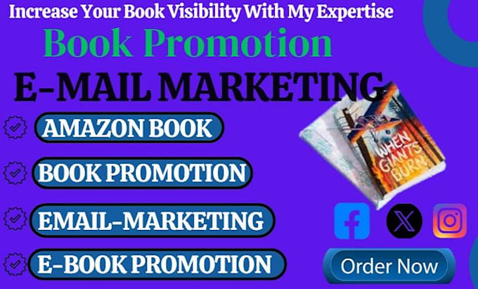 Bestseller - promote your book or ebook via email marketing and amazon KDP strategies