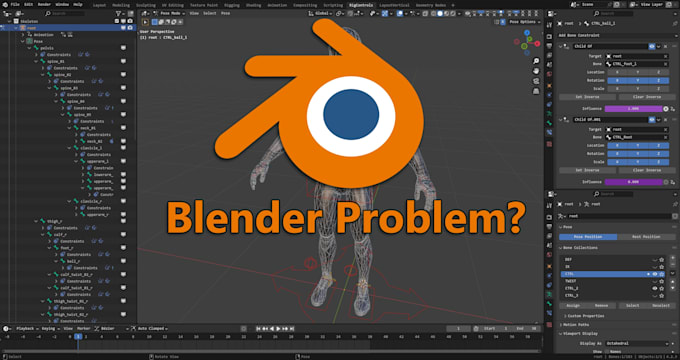 Gig Preview - Help you solve a blender issue