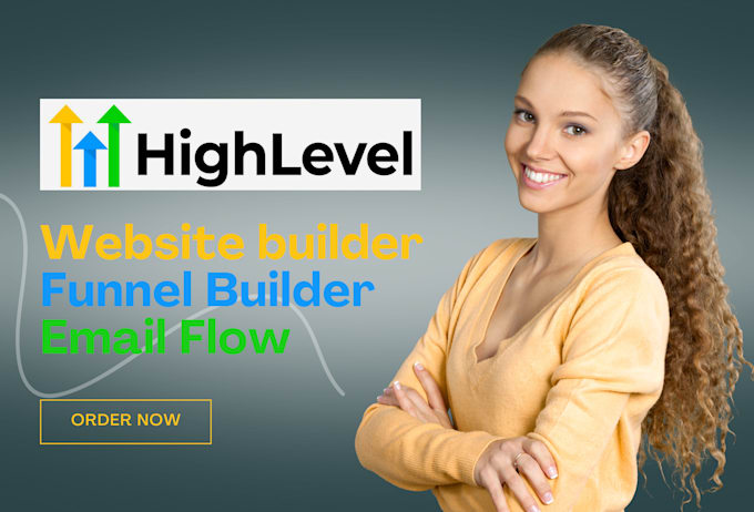 Gig Preview - Do gohighlevel landing page go high level funnel builder go high level expert