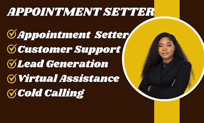 Gig Preview - Be your professional appointment setter cold caller lead generation specialist