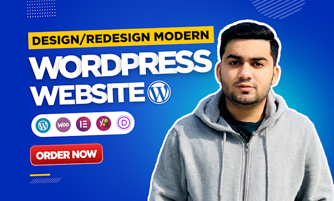 Gig Preview - Do modern wordpress website design for you