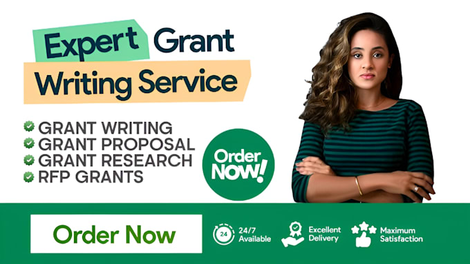 Bestseller - do grant research, grant proposal writing, application help and business plan