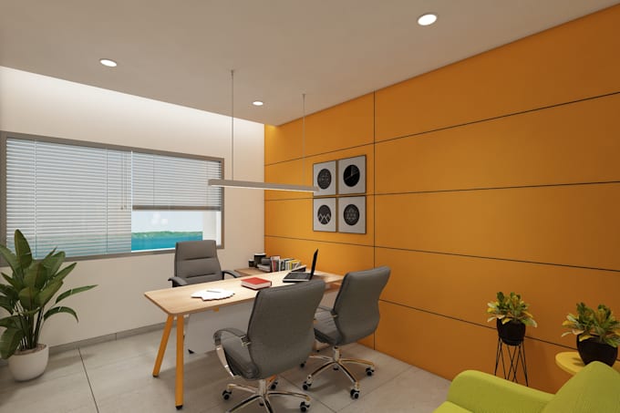 Gig Preview - Design realistic office interior 3d renderings