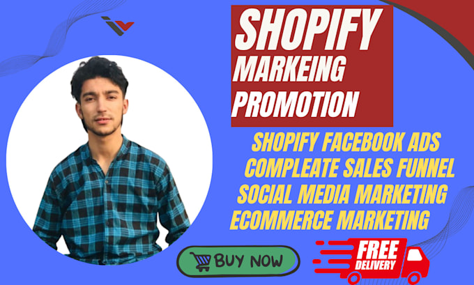 Gig Preview - Do meta ads for shopify sales, traffic, app promotion with meta algorithm