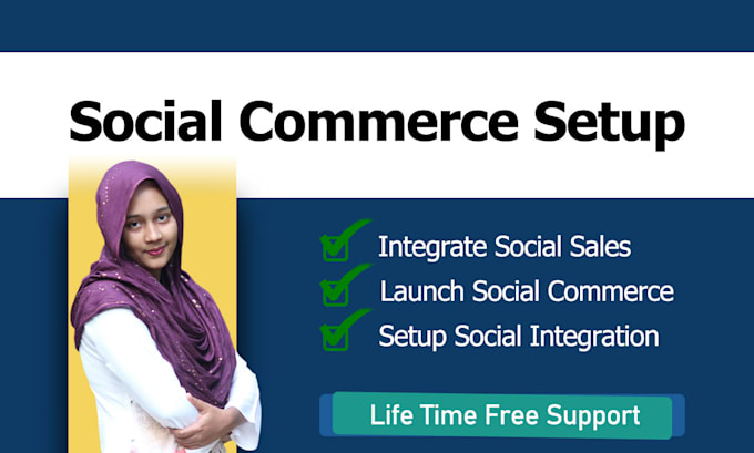 Gig Preview - Be your expert social commerce setup and integration for increased online sales