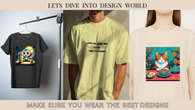 Bestseller - make t shirt design that will make you happy