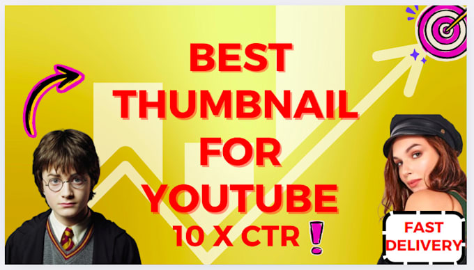 Gig Preview - Design amazing youtube thumbnails