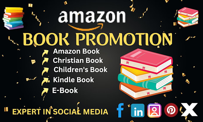 Gig Preview - Viral amazon book promotion and kindle book marketing