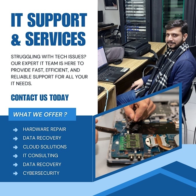 Gig Preview - Provide remote IT support and technical solutions