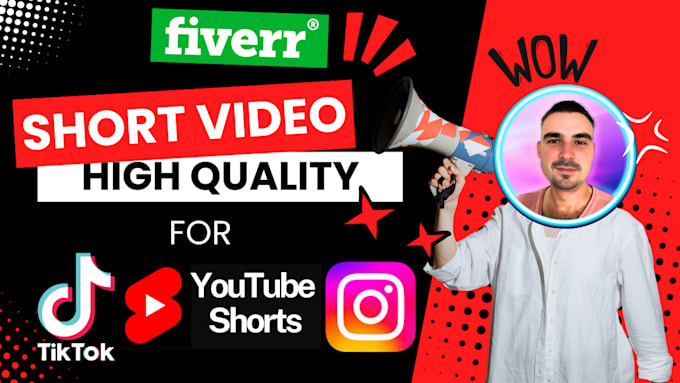 Gig Preview - Do video editing for youtube shorts,instagram reels, and tiktok short form video