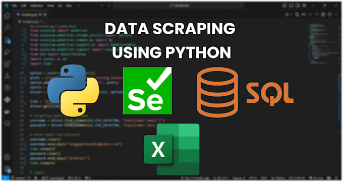 Gig Preview - Scrape any website using python and automate data extraction