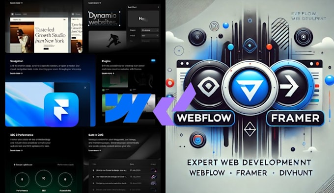 Gig Preview - Framer website design redesign framer website figma to framer design framer web