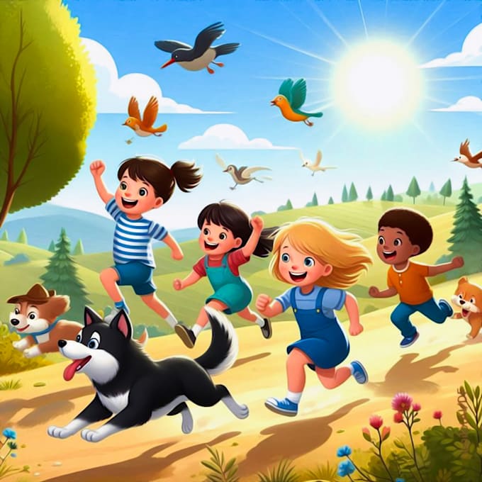 Bestseller - illustrate kids book illustration