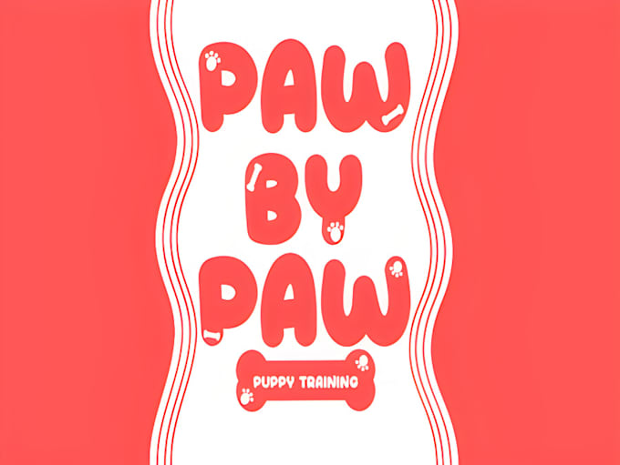 Gig Preview - Put your text or name on paw patrol logo