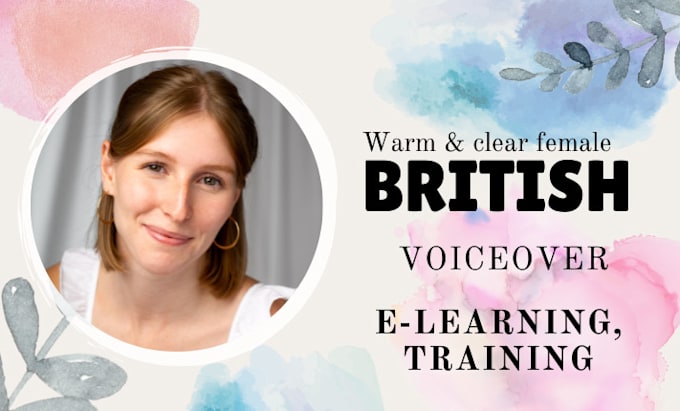 Gig Preview - Record british female elearning, training and explainer voiceover