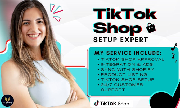 Gig Preview - Setup tikotk shop sales, tiktok shop sycn with shopify store, shopify marketing