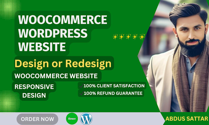 Bestseller - do responsive woocommerce website or customize woocommerce wordpress website