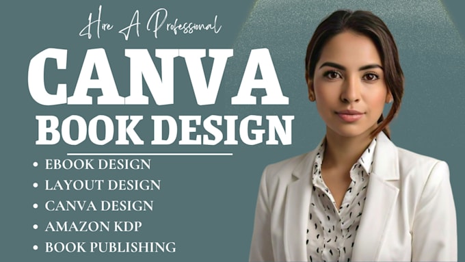 Gig Preview - Use canva to design your brand logo, kdp ebook, cover, journal, planner mockups