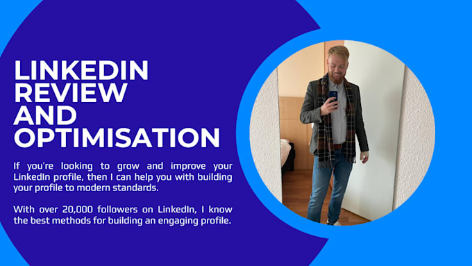 Gig Preview - Optimise your linkedin profile and provide improvements