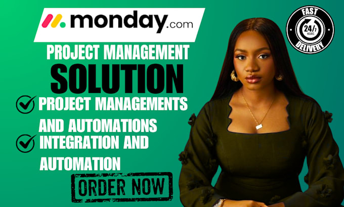 Gig Preview - Monday CRM,monday automation,monday workflow with monday trello asana clickup