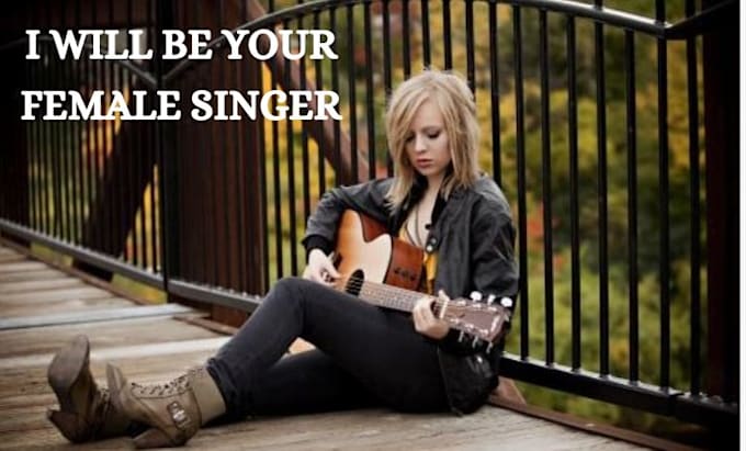 Gig Preview - Be your energetic female singer songwriter in english and french pop