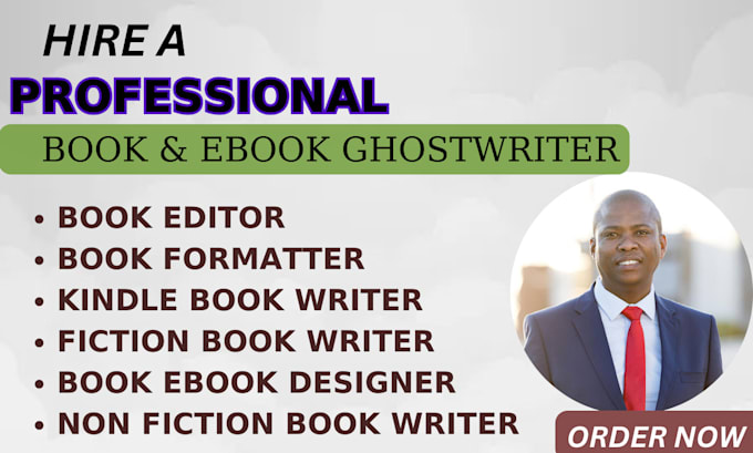 Gig Preview - Write self help book ebook ghostwriter ebook writer amazon kdp ghost book writer