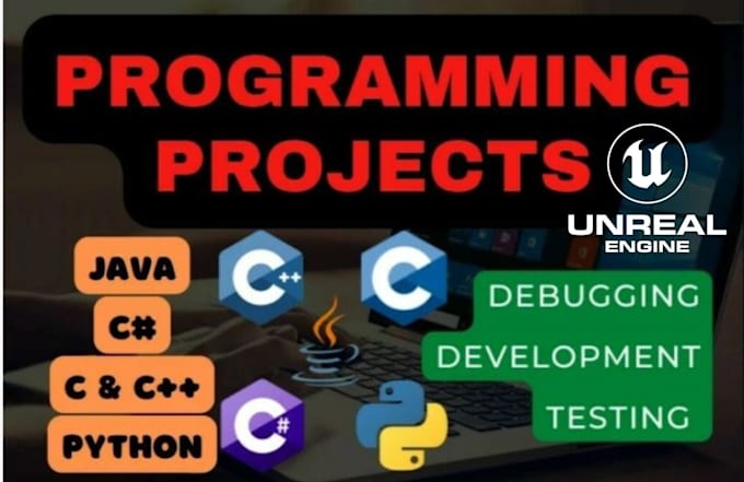 Gig Preview - Debug cpp c sharp java blueprint python multiplayer game in unreal engine 5