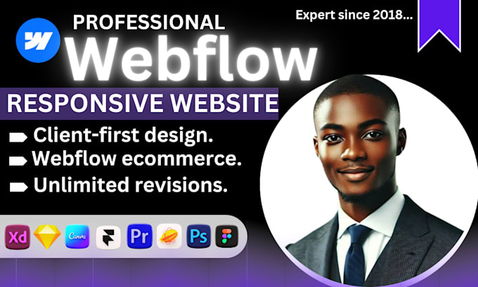 Gig Preview - Edit update develop webflow website migrate figma to webflow framer wix odoo cms