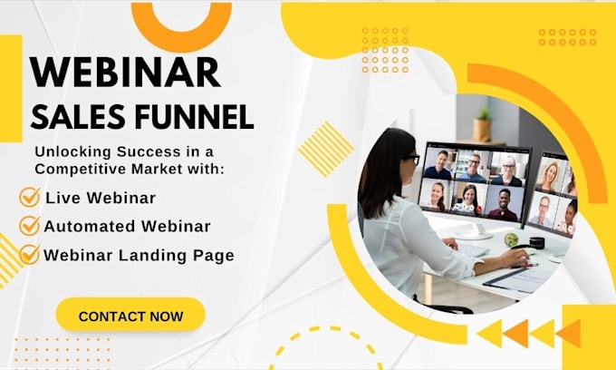 Gig Preview - Setup webinar funnel, integration using clickfunnels and webinarjam