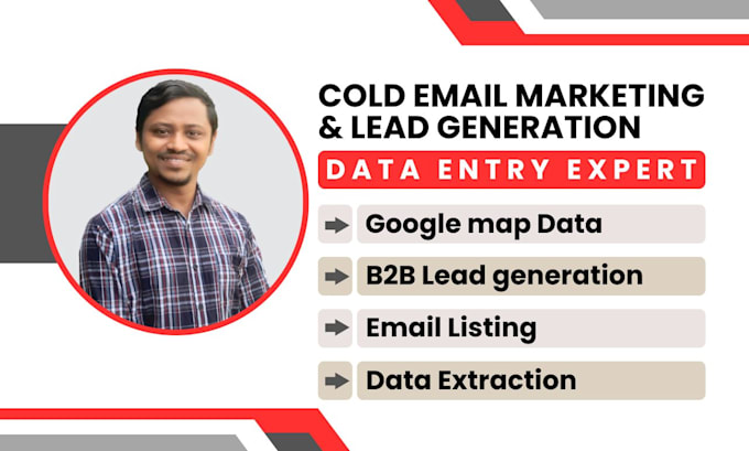 Gig Preview - Do cold email marketing and lead generation