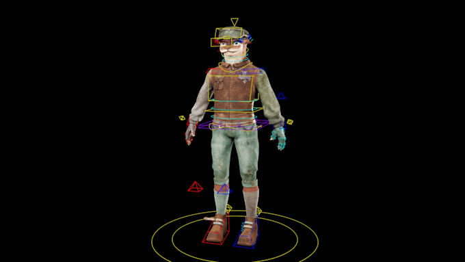 Gig Preview - Create a maya rig based on your model and specific needs