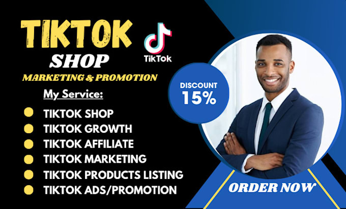 Gig Preview - Setup facebook shop, tiktok shop, instagram shop tiktok ads or shopify marketing