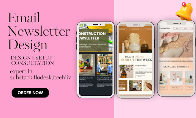 Gig Preview - Do canva beehiiv substack email newsletter template beehiv design substack