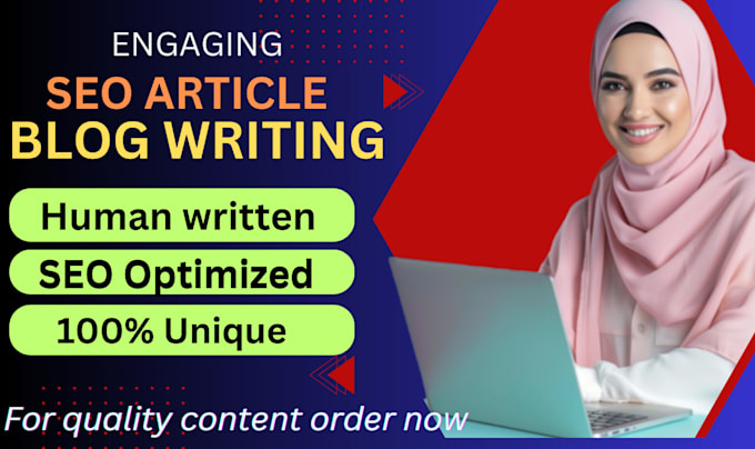 Gig Preview - Write SEO article,blog and women health and wellness blogs