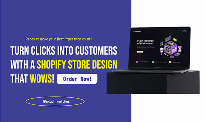 Gig Preview - Design shopify store, shopify dropshipping store, redesign shopify website