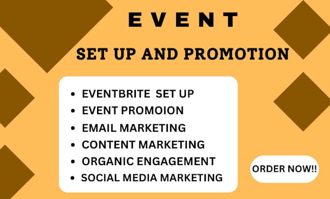 Gig Preview - Promote your event management on eventbrite