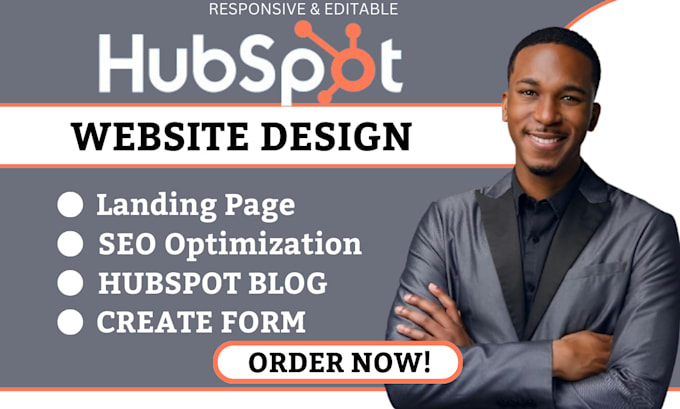 Gig Preview - Build modern hubspot website blogs hubspot landing page hubspot website design