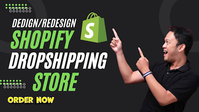 Bestseller - design your professional shopify dropshipping store