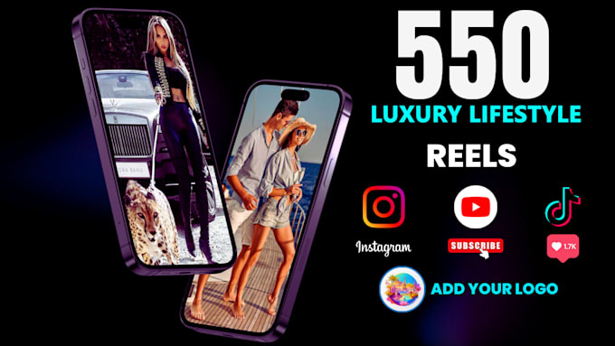 Gig Preview - Create 550 youtube luxury lifestyle motivational short reels