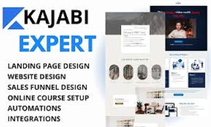 Gig Preview - Create and optimize your kajabi website and funnels with expert precision