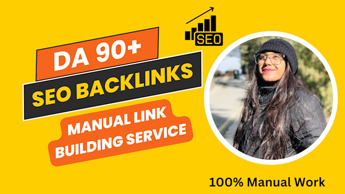 Gig Preview - Seo backlinks high quality dofollow high da authority link building service