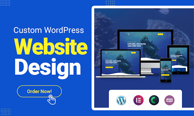 Gig Preview - Create wordpress website design