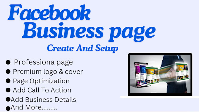 Gig Preview - Create and setup a professional facebook page for your business