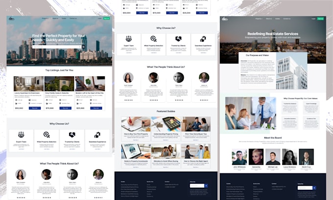 Gig Preview - Do web design UI UX, exclusive landing page, mockup page