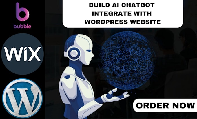 Gig Preview - Build ai avatar ai chatbot chatgpt api integrate into wordpress and any website