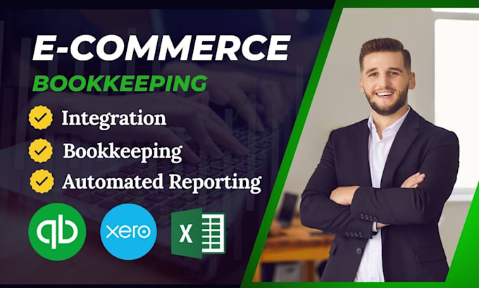 Gig Preview - Do ecommerce bookkeeping using quickbooks online or xero