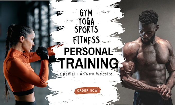 Bestseller - design fitness gym yoga sports personal training website