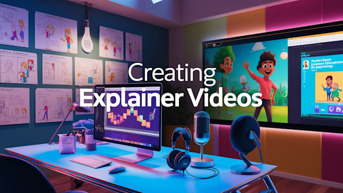 Gig Preview - Create professional explainer videos saas demo videos for your business